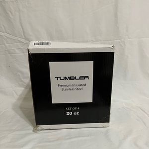 HASLE OUTFITTERS 20oz Tumblers Stainless Steel Mugs with Lid Double Wall Vacuum